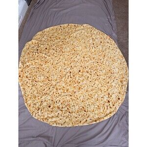 60 in Round Blanket Noodle Food & Drink Novelty Pattern Cozy Concepts Co.